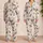 Playful Watercolor Dogs for Cozy Weekends and Cheerful Springtime Lounging at Home Satin Pajamas Set - 2