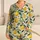 Sunny Lemon and Leaf Motifs for Relaxed Summer Lounging and Fresh Everyday Gifting Satin Pajamas Set - 1