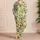 Sunny Lemon and Leaf Motifs for Relaxed Summer Lounging and Fresh Everyday Gifting Satin Pajamas Set - 4