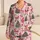 Pink Santa, Reindeer And Gifts For Cheerful Christmas Mornings And Cozy Holiday Gifting Satin Pajamas Set - 1