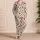 Cute Paw Prints And Chew Bones For Cozy Weekends And Thoughtful Dog Lover Gifts Satin Pajamas Set - 4
