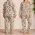 Cute Paw Prints And Chew Bones For Cozy Weekends And Thoughtful Dog Lover Gifts Satin Pajamas Set - 2