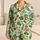 Cucumber And Pickle Jar Print For Cozy Lounging And Sleepovers Satin Pajamas Set - 1