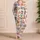 Colorful Puppy Faces for Cozy Spring Mornings and Relaxed Lounging Satin Pajamas Set - 4