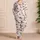 Sausage Dog Hearts And Bones For Cozy Springtime Lounging And Gift Giving Satin Pajamas Set - 4