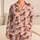 Cute Dachshunds and Pink Dots for Cozy Spring Lounging, A Gift for Dog Lovers at Home Satin Pajamas Set - 1
