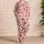 Scattered Crimson Hearts for Cozy Valentine's Day Lounging and Romantic Gift Giving Satin Pajamas Set - 4