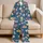 Watercolor Spring Blossoms for Fresh Seasonal Gifting and Cozy Evenings at Home Satin Pajamas Set - 5