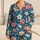Watercolor Spring Blossoms for Fresh Seasonal Gifting and Cozy Evenings at Home Satin Pajamas Set - 1