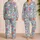 Watercolor Rose And Peony Blooms For Cozy Autumn Winter Gift Giving Satin Pajamas Set - 2