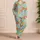 Colorful Bohemian Daisy Blooms for Sunny Beach Days and Relaxed Weekend Lounging Satin Pajamas Set - 4