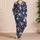 Bald Eagle Patriotic Stars and Stripes for Cozy Winter Lounging and Cabin Weekends Satin Pajamas Set - 4