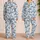 Playful Puppy Companions for Cozy Winter Evenings and Thoughtful Gifts for Dog Lovers Satin Pajamas Set - 2