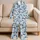 Playful Puppy Companions for Cozy Winter Evenings and Thoughtful Gifts for Dog Lovers Satin Pajamas Set - 5