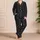 Multicolor Polka Dot Look for Cheerful Spring Summer Home Lounging and Parties for Girls Satin Pajamas Set - 4