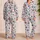 Red White And Blue Soccer Balls For Cozy Game Nights And Weekend Lounging For Boys Satin Pajamas Set - 2