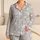 Cute Floating Ghosts For Cozy Halloween Nights And Whimsical Autumn Lounging Satin Pajamas Set - 1