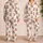Watercolor Teddy Bears and Pink Dots for Cozy Evenings and Relaxed Weekends Satin Pajamas Set - 2