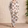 Watercolor Teddy Bears and Pink Dots for Cozy Evenings and Relaxed Weekends Satin Pajamas Set - 4