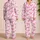 Hot Pink Ribbon Bows for Cozy Lounging and Sweet Everyday Relaxation Satin Pajamas Set - 2