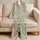 Pink Starfish and Sea Blooms for Coastal Getaways and Relaxed Summer Nights at Home Satin Pajamas Set - 5