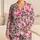 Pink Orchid Blooms And Chic Leopard Spots For Cozy Evenings At Home And Getaways Satin Pajamas Set - 1