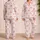 Pink Ribbon Bows and Hearts for Romantic Valentine's Day Lounging and Cozy Home Style Satin Pajamas Set - 2