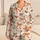 Watercolor Bows and Cocktail Glasses for Cozy Celebrations and Relaxed Evenings Satin Pajamas Set - 1