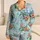 Sea Turtle And Sailboat Coastal Motifs For Relaxed Seaside Getaways Satin Pajamas Set - 1
