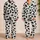 Classic Black And Ivory Cowhide Motif For Cozy Farmhouse Lounging And Relaxed Weekends Satin Pajamas Set - 2