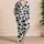 Classic Black And Ivory Cowhide Motif For Cozy Farmhouse Lounging And Relaxed Weekends Satin Pajamas Set - 4