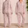 Pink Bow And Rose Sprigs For Cozy Evenings, Weekend Lounging And Sweet Gifts For Her Satin Pajamas Set - 2