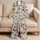 Playful Farmyard Roosters for Cozy Mornings and Relaxed Countryside Home Living Satin Pajamas Set - 5