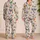 Playful Farmyard Roosters for Cozy Mornings and Relaxed Countryside Home Living Satin Pajamas Set - 2