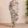 Watercolor Horses and Pink Roses for Romantic Country Living and Equestrian Gift Giving Satin Pajamas Set - 4