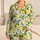 Watercolor Lemons And Green Leaves For Fresh Summer Mornings And Relaxed Evenings Satin Pajamas Set - 1