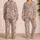 White Tigers Among Blush Orchids for Relaxed Botanical Evenings and Cozy Lounging Satin Pajamas Set - 2