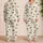 Blue-Eyed Sunburst Motifs for Cozy Holiday Mornings and Festive At-Home Lounging Satin Pajamas Set - 2