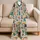 Western Cowboy Boots, Hats and Cactus for Cozy Ranch-Inspired Home Evenings and Weekends Satin Pajamas Set - 5