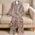 White Tiger and Pink Orchid Botanical Elegance for Cozy Autumn Evenings Satin Pajamas Set - 5