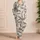Leaping Leopard Cats for Cozy Safari Nights and Relaxed Wildcat Lounging at Home Satin Pajamas Set - 4