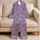 Playful Giraffe Motifs for Cozy Evening Lounging and Relaxed Weekend Mornings at Home Satin Pajamas Set - 5