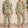 Pickle Jar and Cucumber Motifs for Cozy Kitchen Lovers and Relaxed Home Days Satin Pajamas Set - 2