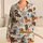 Watercolor Dachshunds and Garden Blooms for Cozy Nights and Relaxed Weekends Satin Pajamas Set - 1