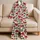 Red and Green Ribbon Bows for Valentine’s Day Gifting and Cozy Nights for Her Satin Pajamas Set - 5