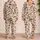 Vintage Hobby Horses, Toy Trucks and Spinning Tops for Cozy Holiday Mornings at Home Satin Pajamas Set - 2