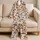 Vintage Hobby Horses, Toy Trucks and Spinning Tops for Cozy Holiday Mornings at Home Satin Pajamas Set - 5