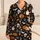 Halloween Skull Bat Pumpkin Motifs for Spooky Season Cozy Nights and October Satin Pajamas Set - 1