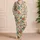 Vintage Storybook Girls, Shaggy Dogs and Wildflowers for Cozy Cottage Evenings Satin Pajamas Set - 4