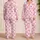 Pink Ribbon Bows for Romantic Getaways and Cozy Evenings at Home, A Sweet Gift for Her Satin Pajamas Set - 2